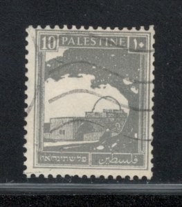 Palestine 1936 Rachel's Tomb 10m Scott # 73a Used (Perf 14 1/2 x 14)