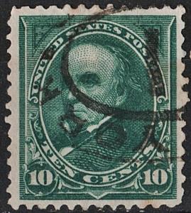 SC#273 10¢ Webster (1895) Used 