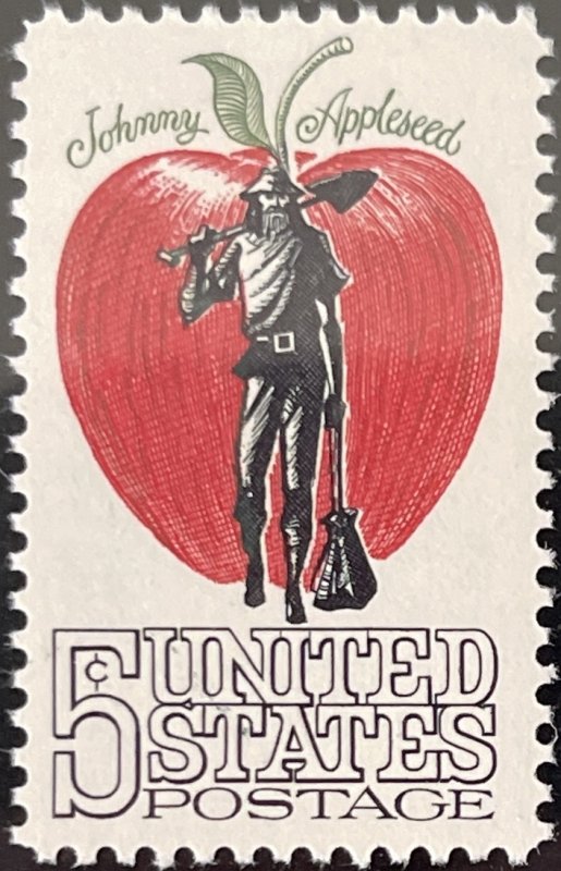 Scott #1317 1966 5¢ Johnny Appleseed MNH OG VF