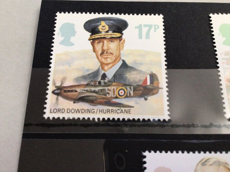 Great Britain History of Royal Air Force mint never hinged stamps set  65087