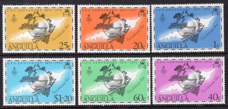 Anguilla 199-204 UPU MNH VF