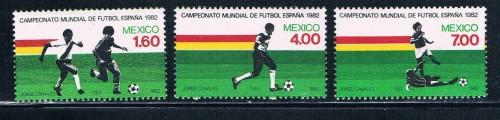 Mexico MNH Set 1278-1280 Soccer (ML0186)