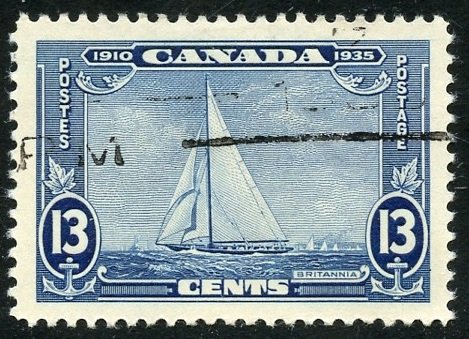 Canada Scott 216 UVFVLH - Royal Yacht Britannica - SCV $6.50