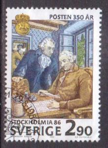 Sweden  #1609  used  (1986)  c.v. $3.00