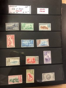 BRITISH EMPIRE – HIGH VALUE MINT DEFINITIVE SETS – 425035