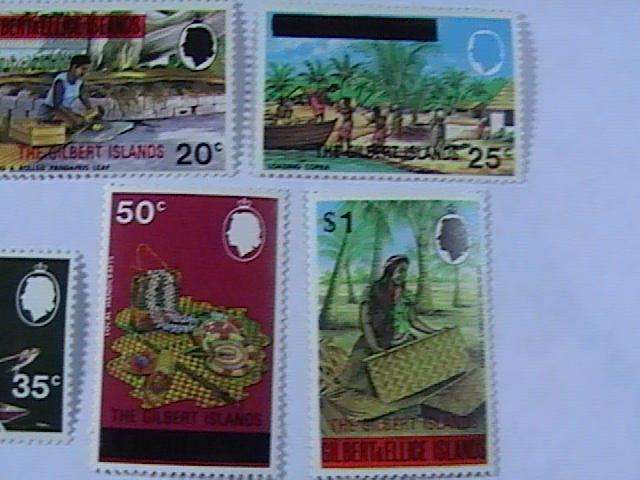 THE GILBERT ISLANDS # 253-266-MINT/NEVER HINGED-COMPLETE SET----QEII----1976