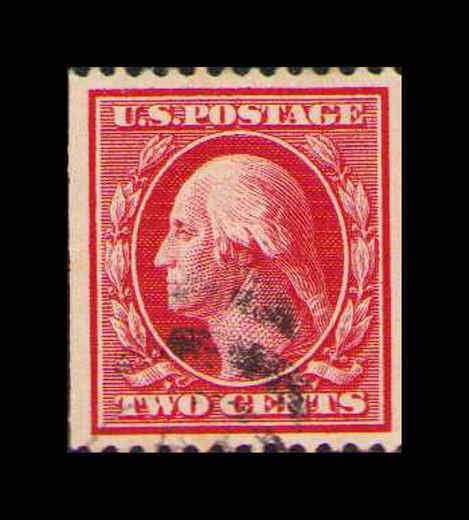 US #386 Used Perf 12 Horiz 1910 CV $90.00 Great Margins & Centering