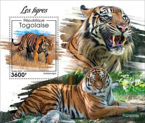 2024 04 - TOGO - TIGERS            1V  complet set    MNH **