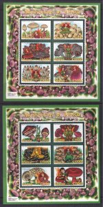 Ghana 2178-2179 Mushrooms Souvenir Sheet MNH VF