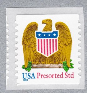 Single 10c E & S Standard SA Large Date US 3271a F-VF, MNH