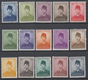 Indonesia 387-400 MNH VF