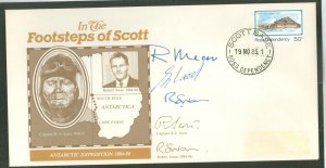 Ross Dependency L20 1985 Antarctic Expedition - signed