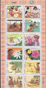 Marshall Islands, 838, Festival of Arts Sheet(12),**MNH**