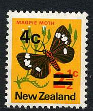 New Zealand #480 mint, Butterflies