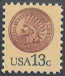 Scott: 1734 United States - Indian Head Penny - MNH