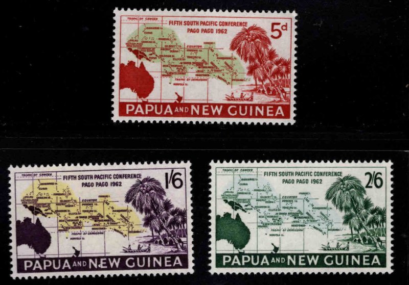 Papua Scott 167-1698 MNH**  1964 Pago Pago conference stamp set