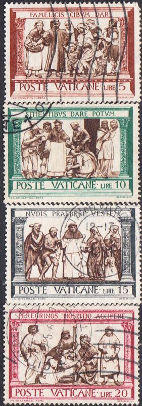 Vatican #284-291 Used Set