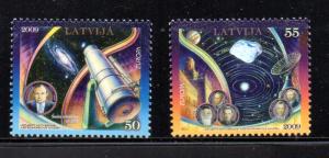 Latvia Sc 732-3 2009 Europa stamp set mint NH