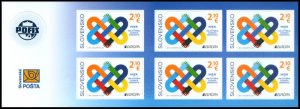 Slovakia 2023 Europa CEPT booklet of self-adhesive stamps MNH