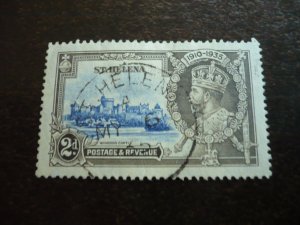 Stamps - St. Helena - Scott# 112 - Used Part Set of 1 Stamp