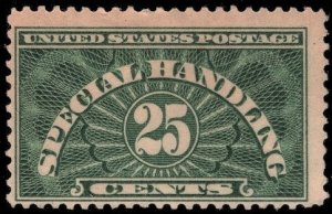 1925 US Scott #- QE4 25 Cents Special Handling MNH