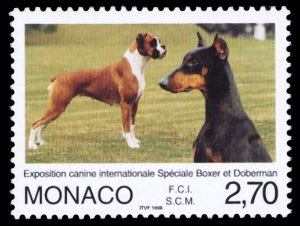 Monaco 1998 Dogs Scott #2069A Mint Never Hinged