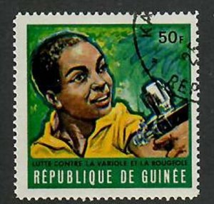 Guinea; Scott 555; 1970; Precanceled; NH