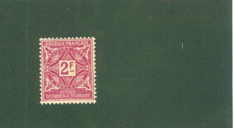 FRENCH WEST AFRICA J19 MH BIN$ 1.60