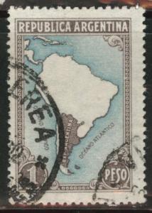 Argentina Scott 446 used stamp 