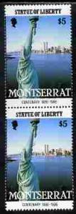 Montserrat 1986 Statue of Liberty Centenary $5 similar to...