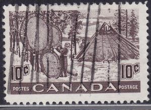 Canada 301 Drying Animal Hides 1950