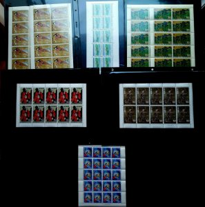 Sehr Selten 1955-80 Japan “Collection Of 22 MNH Blätter” Wert Usd 450.00 Sehr