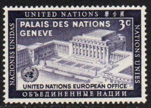 United Nations UN New York Sc #27 Mint Hinged