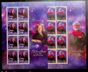 GIBRALTAR Sc 1198-1201 NH MINISHEETS OF 2009 - EUROPA - (JS23)