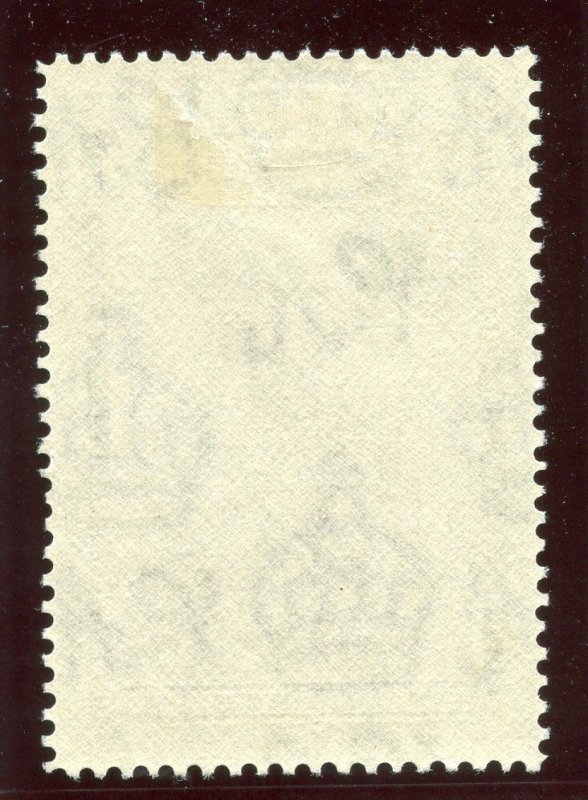 Tonga 1943 KGVI 2s 6d deep purple MLH. SG 81. Sc 80.