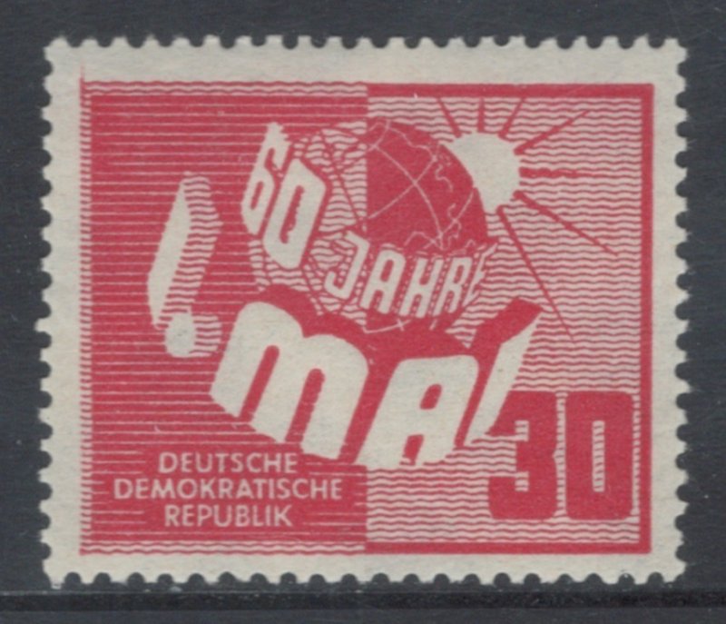 German Democratic Republic 1950 60th Anniversary of Labor Day Scott # 53 MH