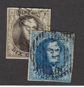 Belgium SC#10-11 Used F-VF SCV$18.00...Worth checking!