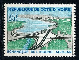 Ivory Coast #364 Single Used