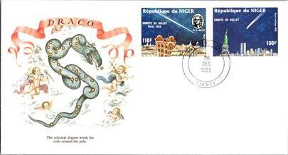 Worldwide First Day Cover, Space, Niger