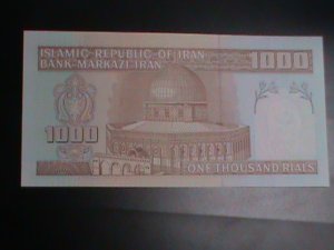 ​IRAN-1992-CAT#143-CENTRAL BANK OF IRAN1000 RIALS- UNCIRCULATED VF-LAST ONE