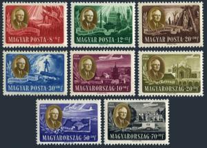 Hungary B198A-B198D,CB1-CB1C,MNH.Michel 985-992. Franklin D.Roosevelt,1947.