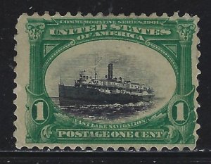 Scott # 294  Lot D794  1c Pan-American Expo  MNH OG