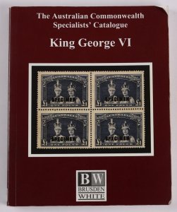 Australia catalogue ACSC KGVI 1937-52, 2006 Edition.