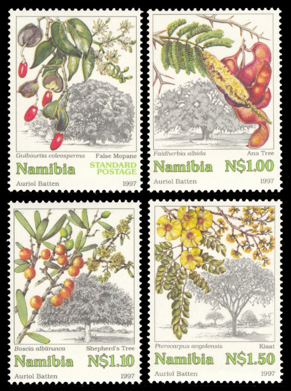 Namibia 1997 Scott #849-852 Mint Never Hinged