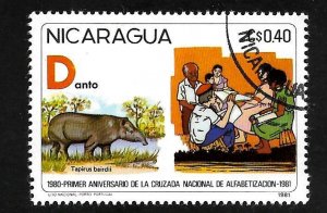 Nicaragua 1981 - CTO - Scott #1113C