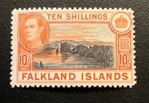 Stamps Falkland Islands Scott #95 hinged
