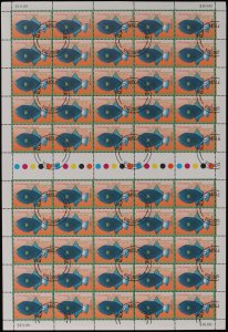 Christmas Island 1993-2002 sheets. Total FV $400. SG cat £709. (11 sheets).