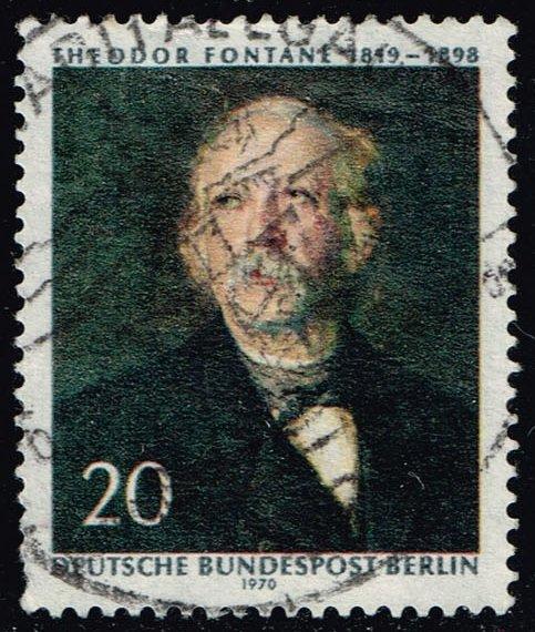 Germany #9N282 Theodor Fontane; Used (0.30)