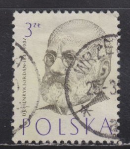 Poland 776 Dr. Henryk Jordan 1957