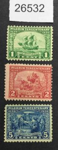 US STAMPS #548-550 MINT OG H  LOT #26532